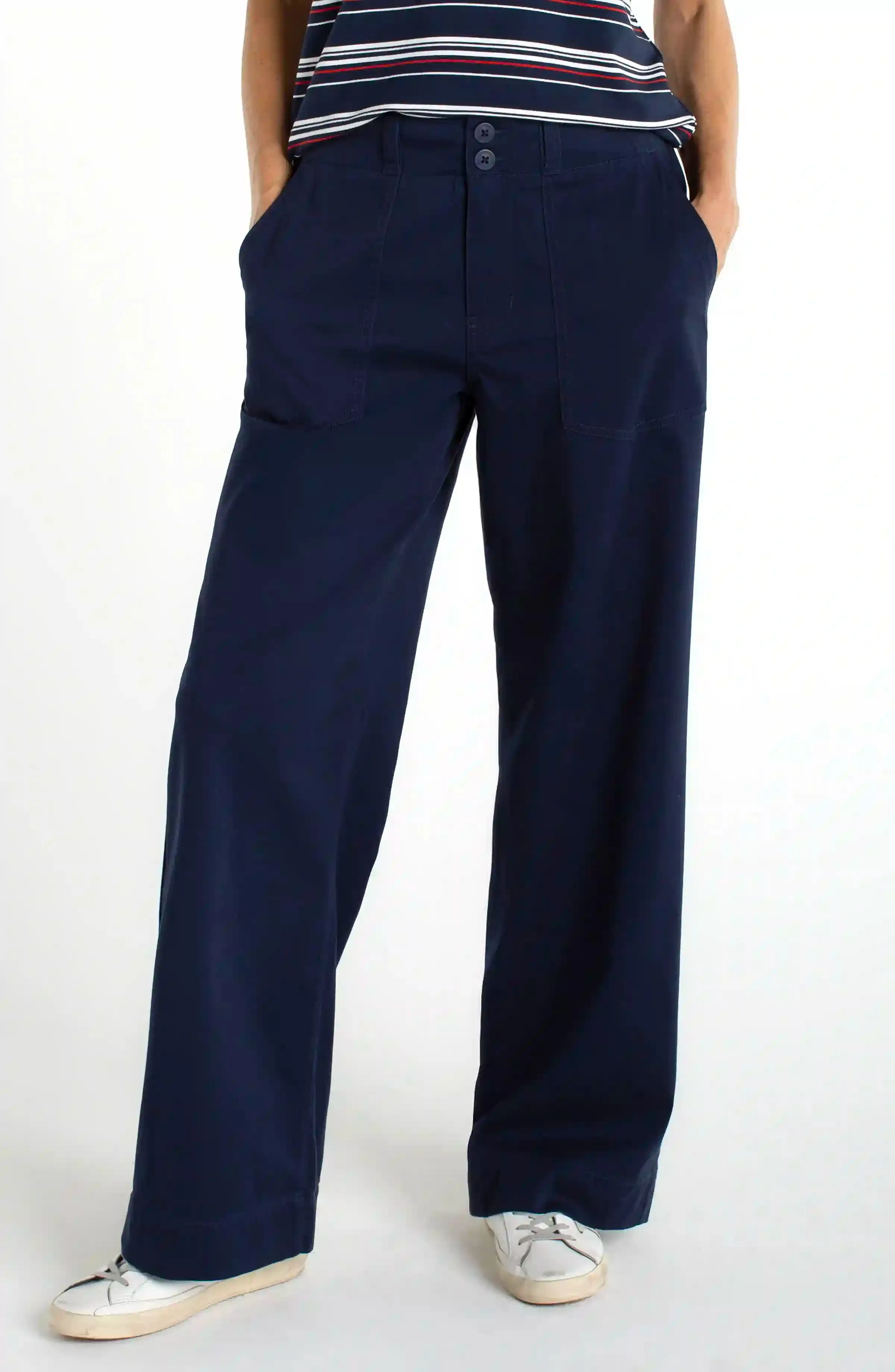 WIDE LEG WITH UTILITY POCKETS sold by Liverpool Jeans Company