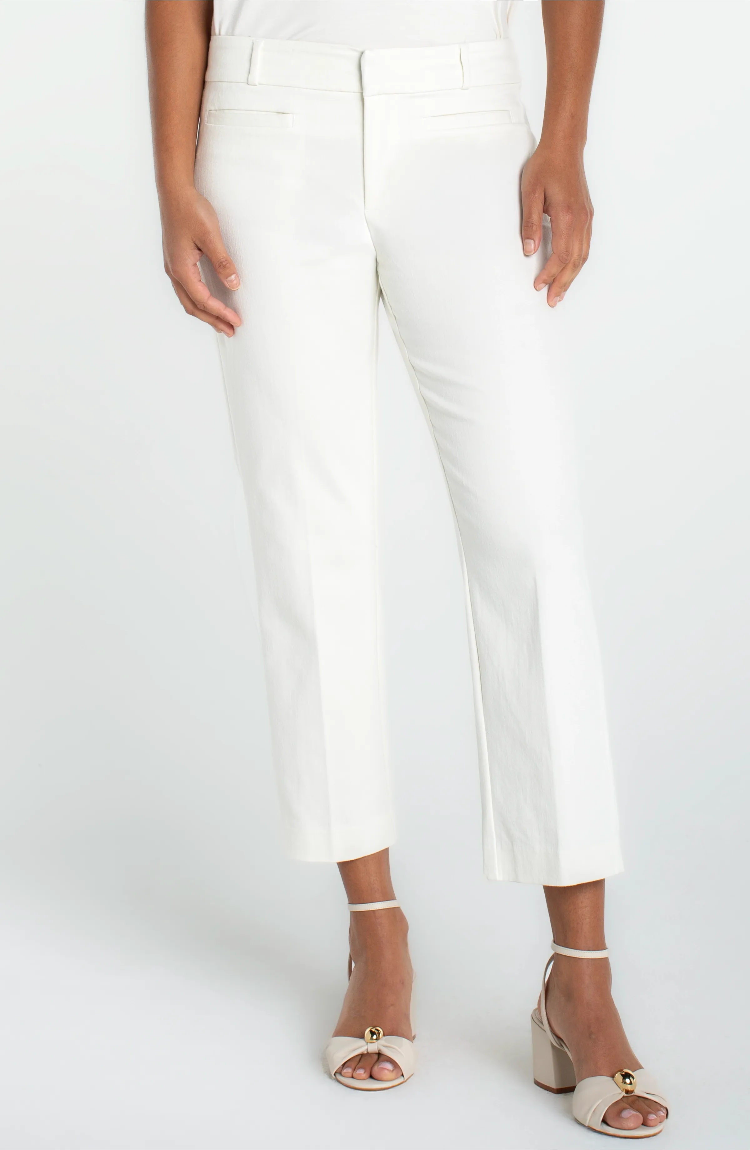 WELT POCKET CROP TROUSER sold by Liverpool Jeans Company
