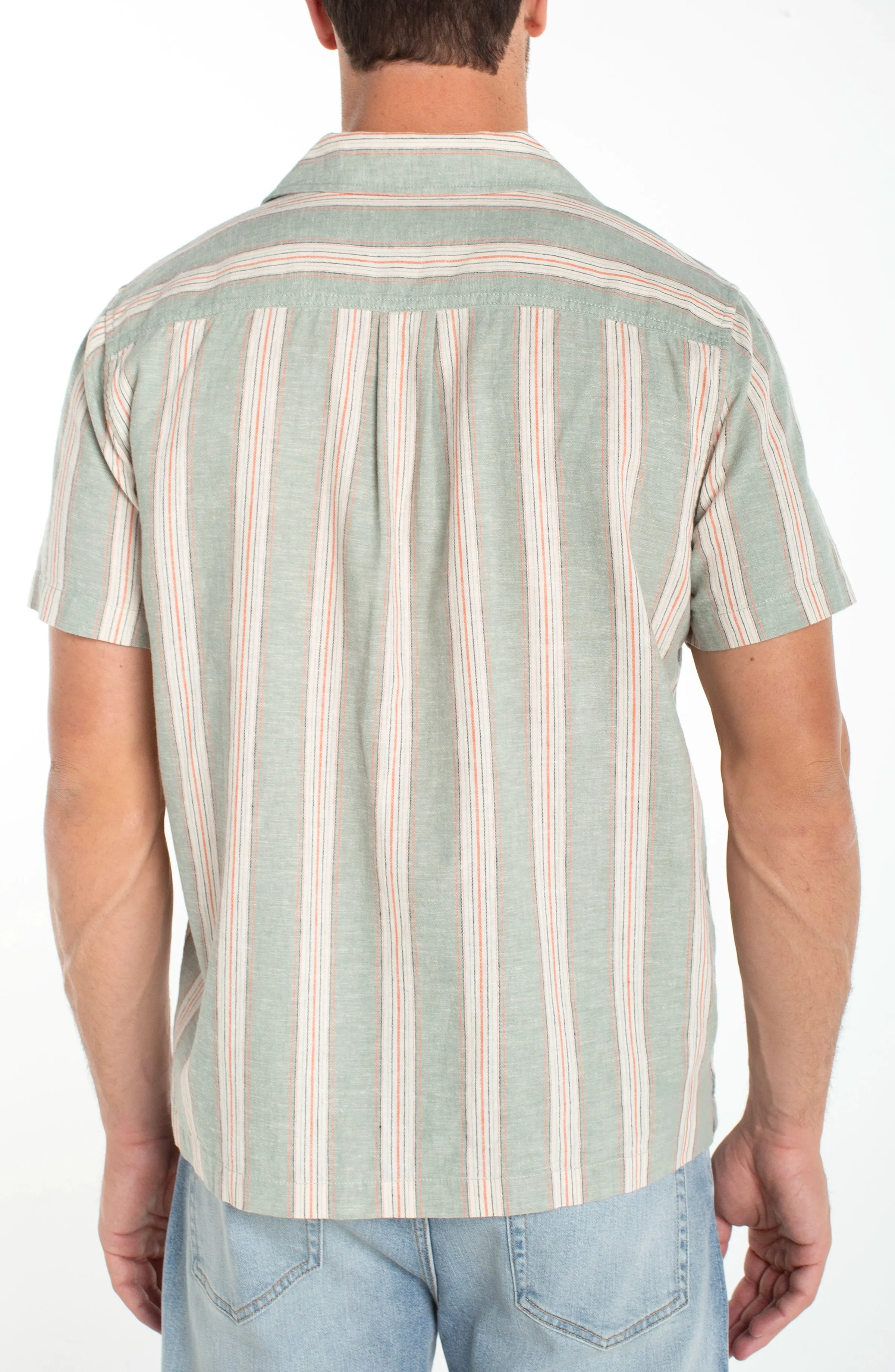 SHORT SLEEVE CAMP SHIRT sold by Liverpool Jeans Company product image thumbnail 3