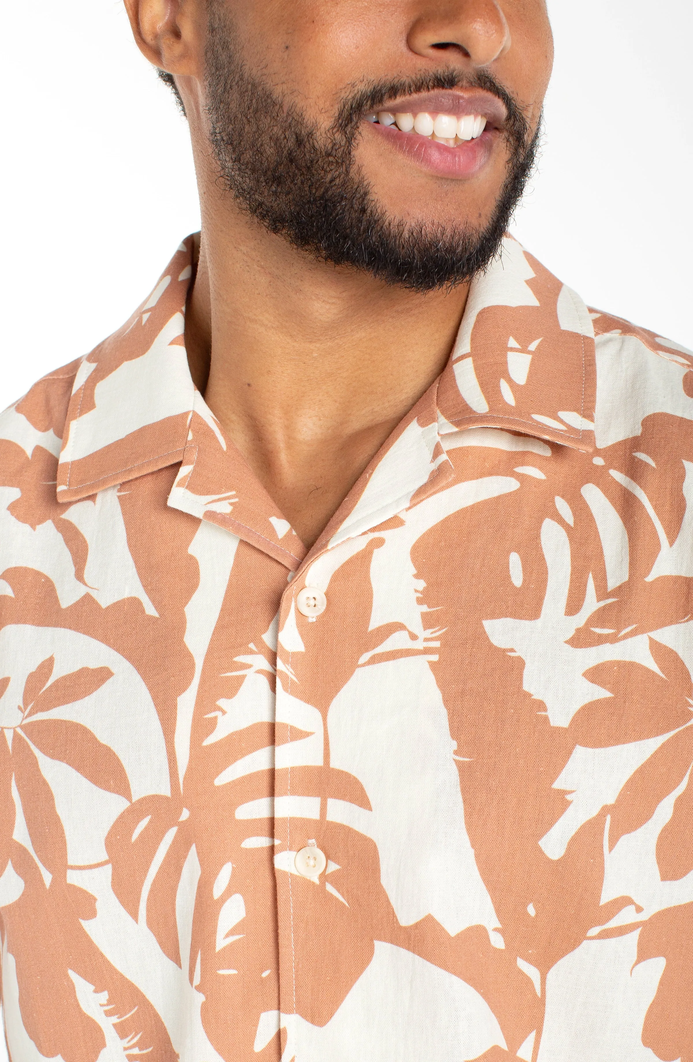 SHORT SLEEVE CAMP SHIRT sold by Liverpool Jeans Company product image thumbnail 4
