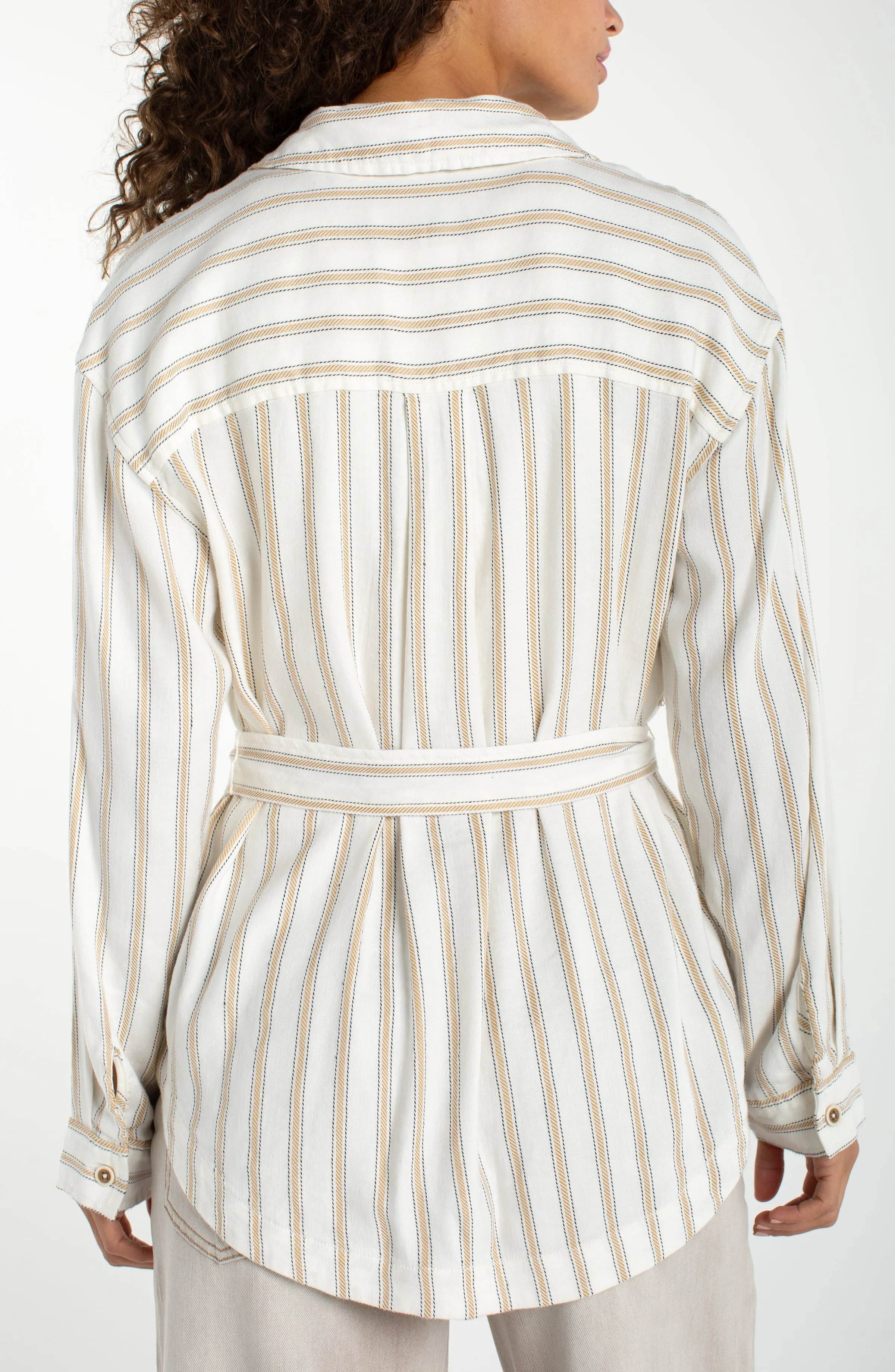 PETITE BELTED SHACKET sold by Liverpool Jeans Company product image thumbnail 2