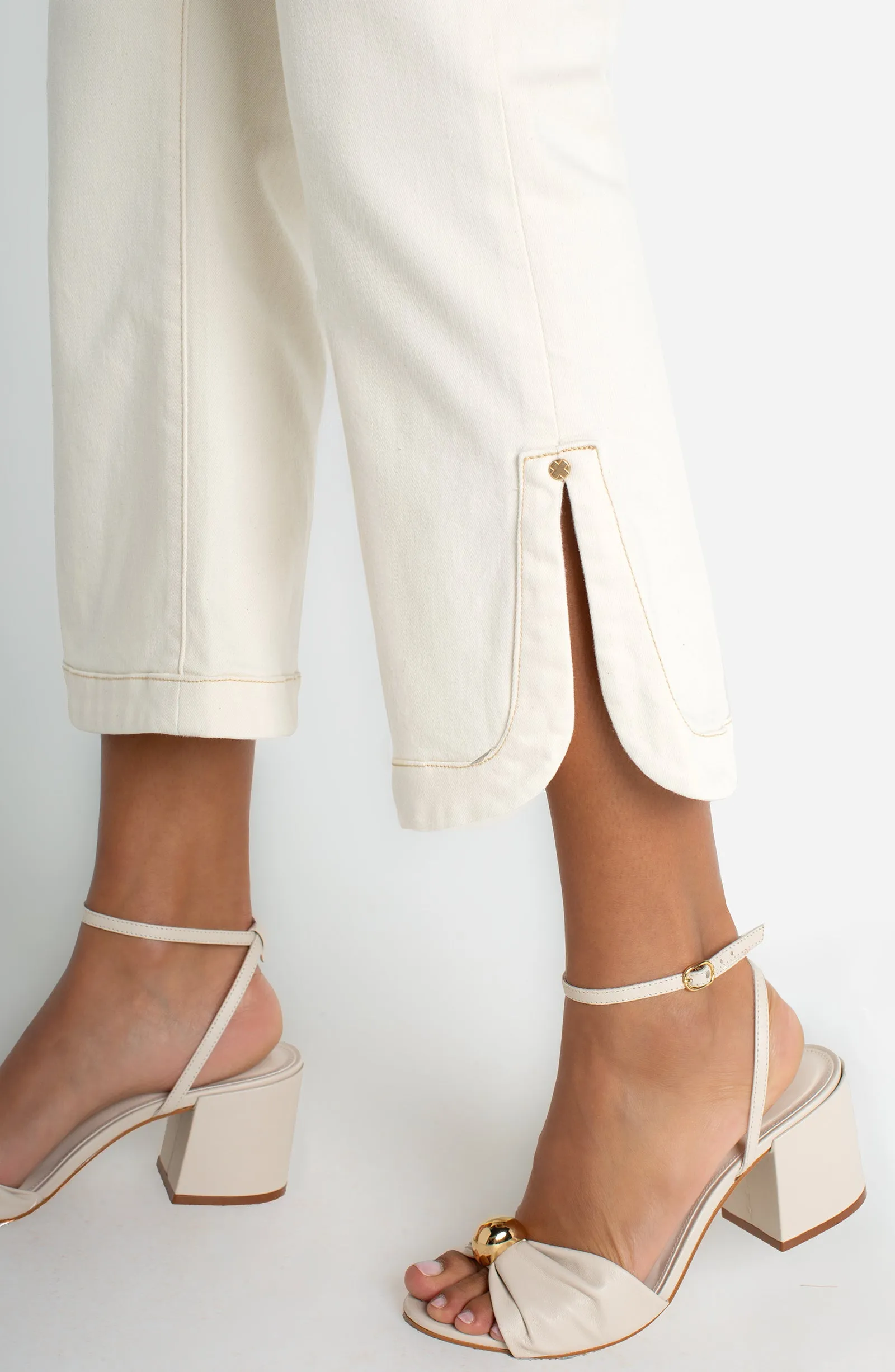 HANNAH CROP FLARE WITH TULIP HEM sold by Liverpool Jeans Company product image thumbnail 2