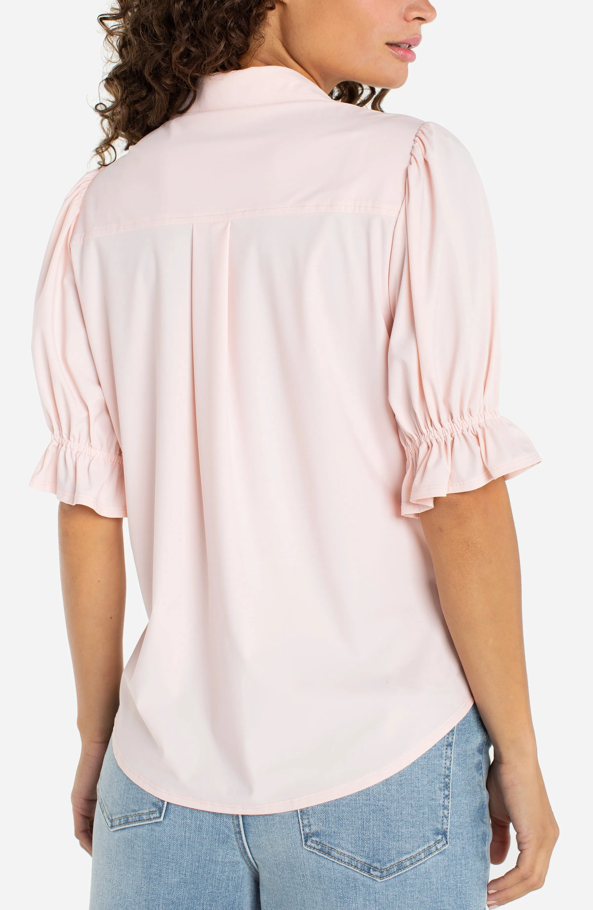 PETITE SNAP FRONT KNIT SHIRT sold by Liverpool Jeans Company product image thumbnail 3