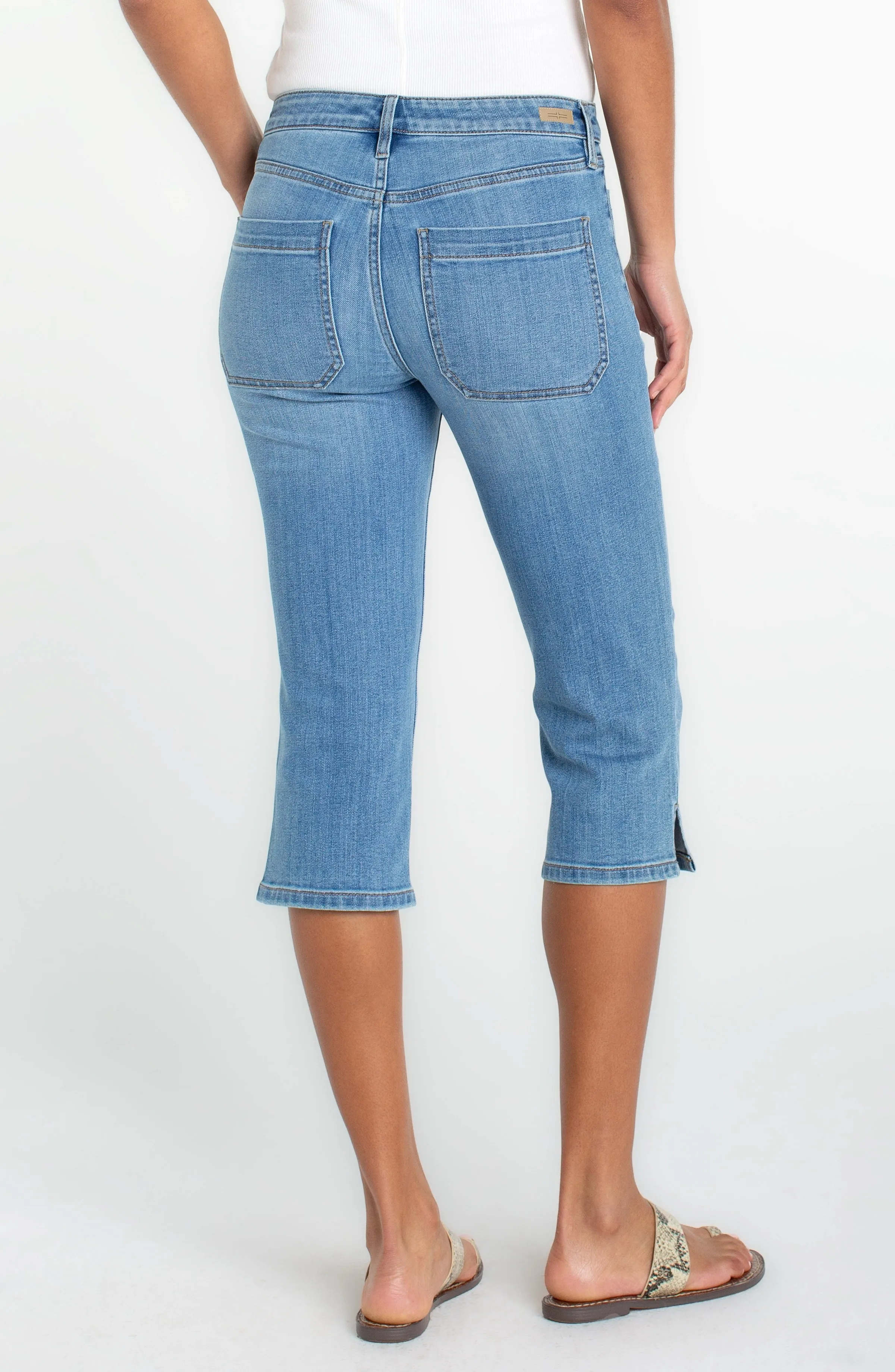 CAPRI WITH PATCH POCKETS sold by Liverpool Jeans Company product image thumbnail 3
