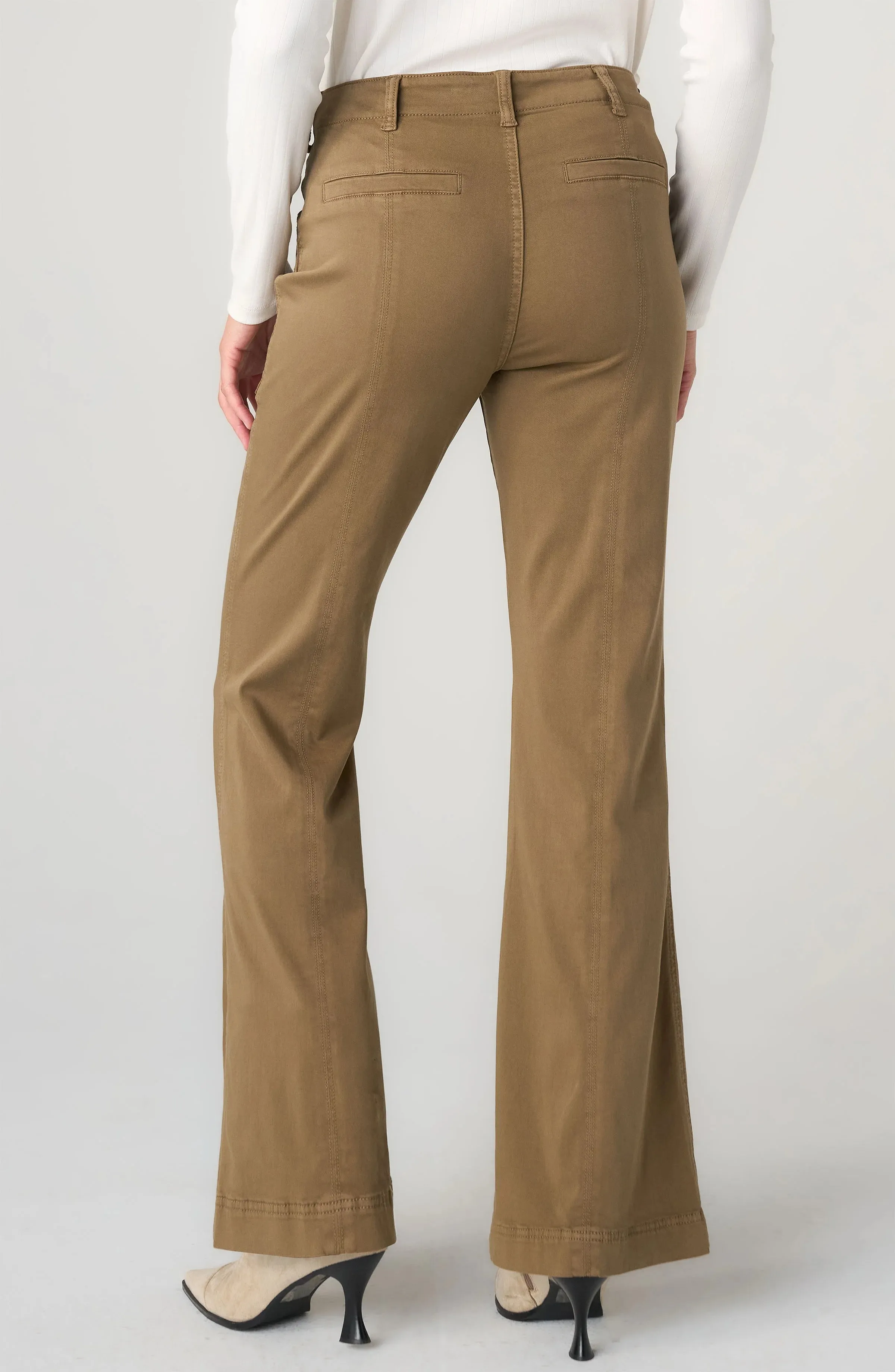 HIGH RISE FLARE W/ PATCH POCKETS sold by Liverpool Jeans Company product image thumbnail 3