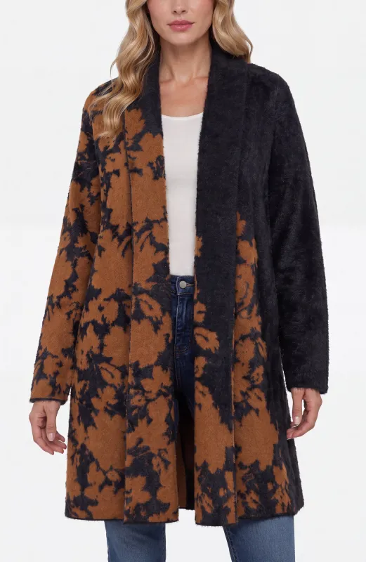 OPEN FRONT COATIGAN SWEATER made by Liverpool Jeans Company