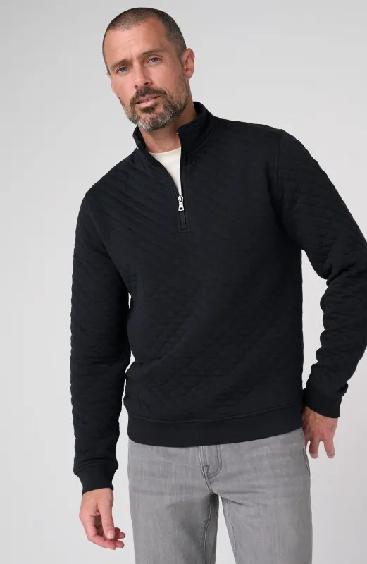 QUARTER-ZIP PULLOVER made by Liverpool Jeans Company