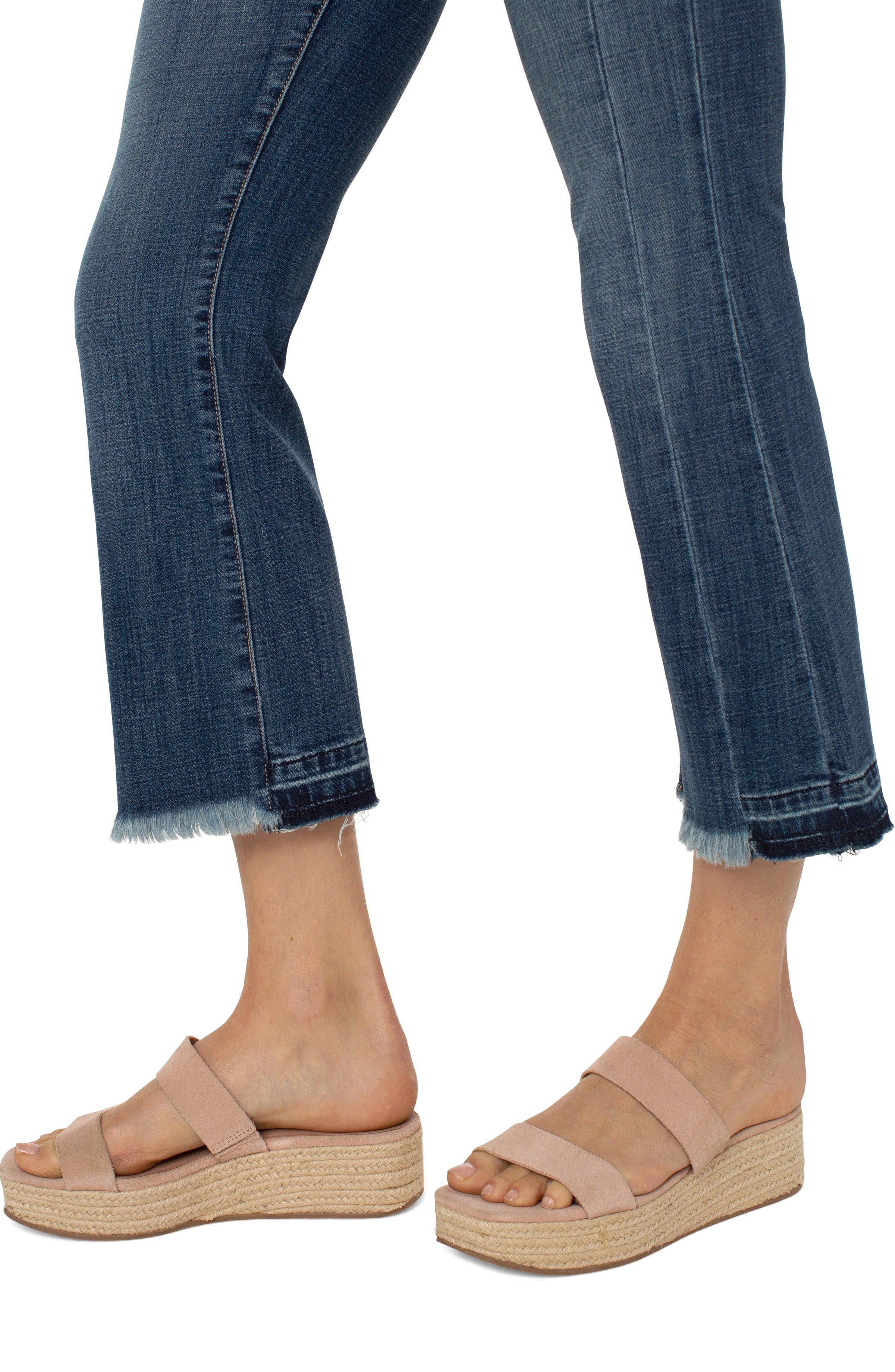 SEAMED HANNAH CROP FLARE ECO sold by Liverpool Jeans Company product image thumbnail 3