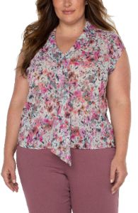 FLUTTER SLEEVE BLOUSE sold by Liverpool Jeans Company