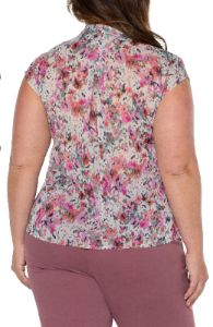FLUTTER SLEEVE BLOUSE sold by Liverpool Jeans Company