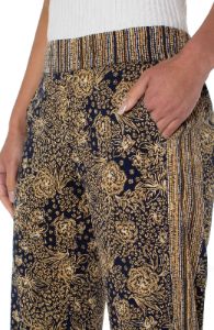 PULL-ON EASY FIT PANT WITH ELASTIC BACK WAIST sold by Liverpool Jeans Company