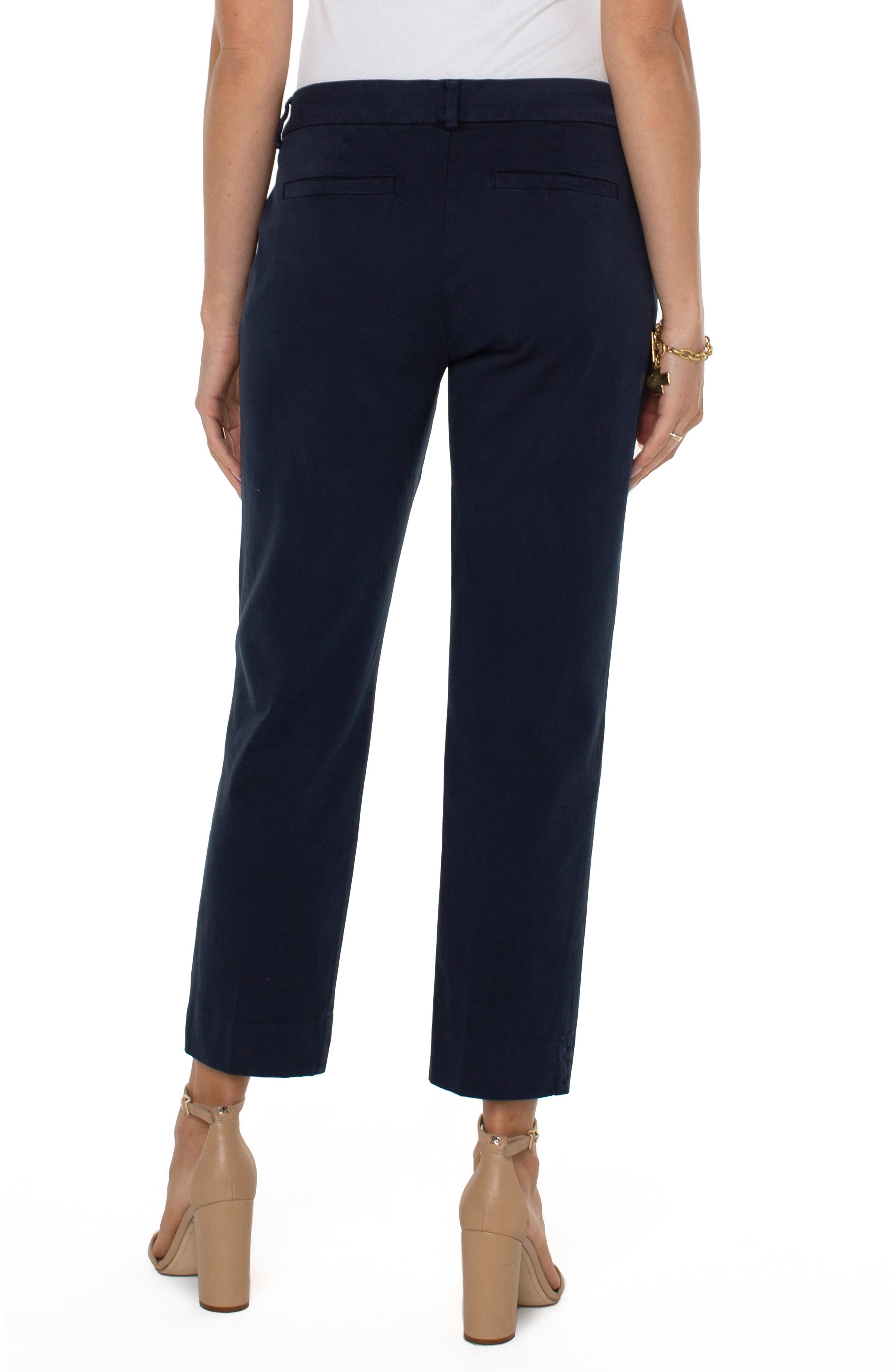 PETITE KELSEY TROUSER WITH SIDE SLIT sold by Liverpool Jeans Company product image thumbnail 4