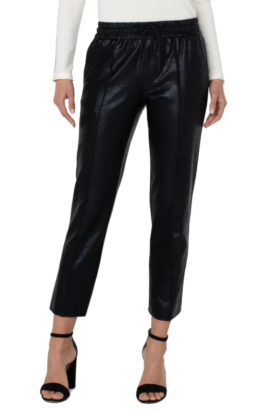 PULL ON ANKLE TROUSER WITH PIN TUCKS sold by Liverpool Jeans Company