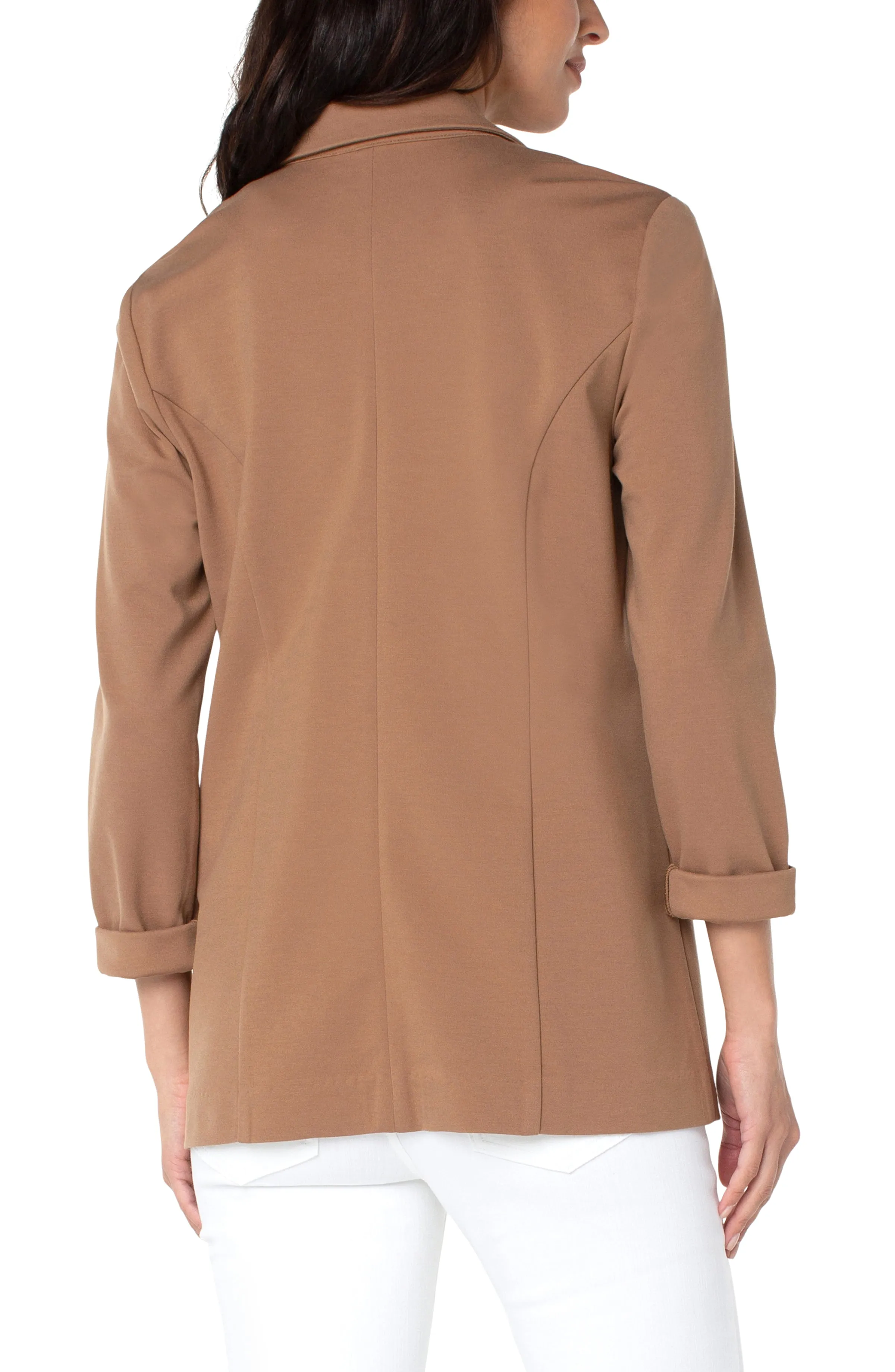 PETITE BOYFRIEND BLAZER WITH PRINCESS DARTS sold by Liverpool Jeans Company product image thumbnail 4