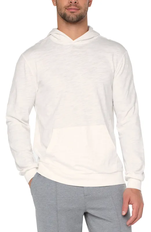 SLUB KNIT HOODIE made by Liverpool Jeans Company