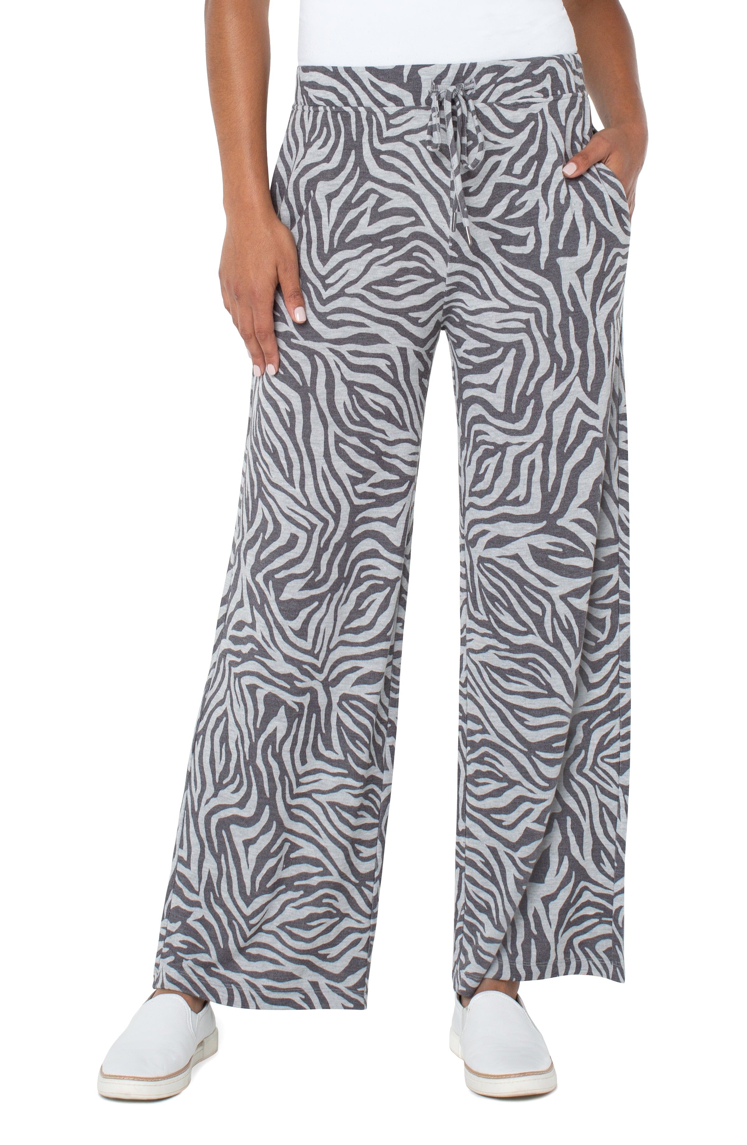 PULL-ON WIDE LEG WITH DRAWSTRING sold by Liverpool Jeans Company