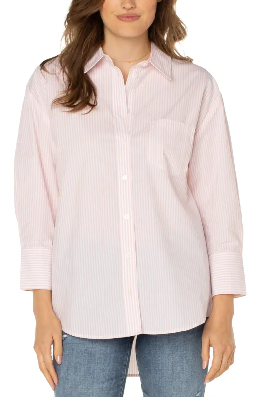 OVERSIZED CLASSIC BUTTON DOWN sold by Liverpool Jeans Company