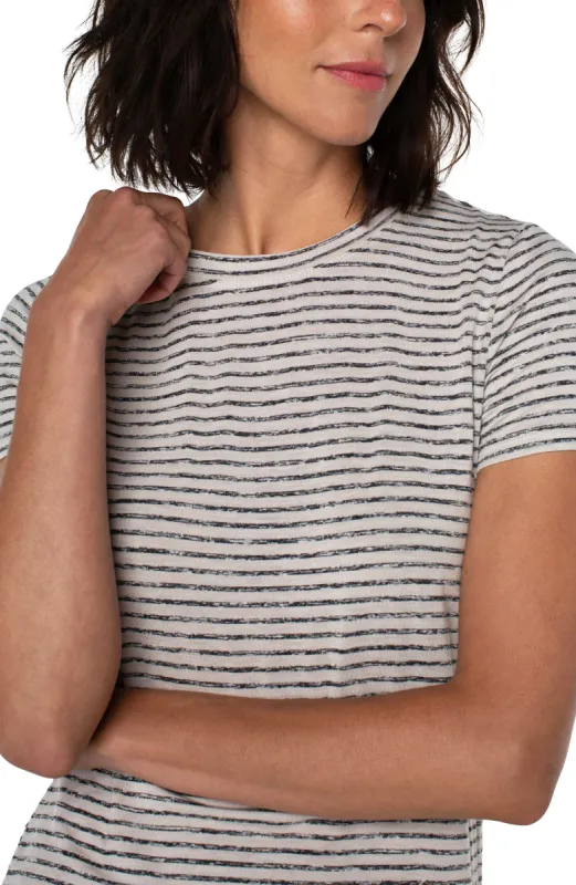 SLIM FIT CREW NECK TEE sold by Liverpool Jeans Company