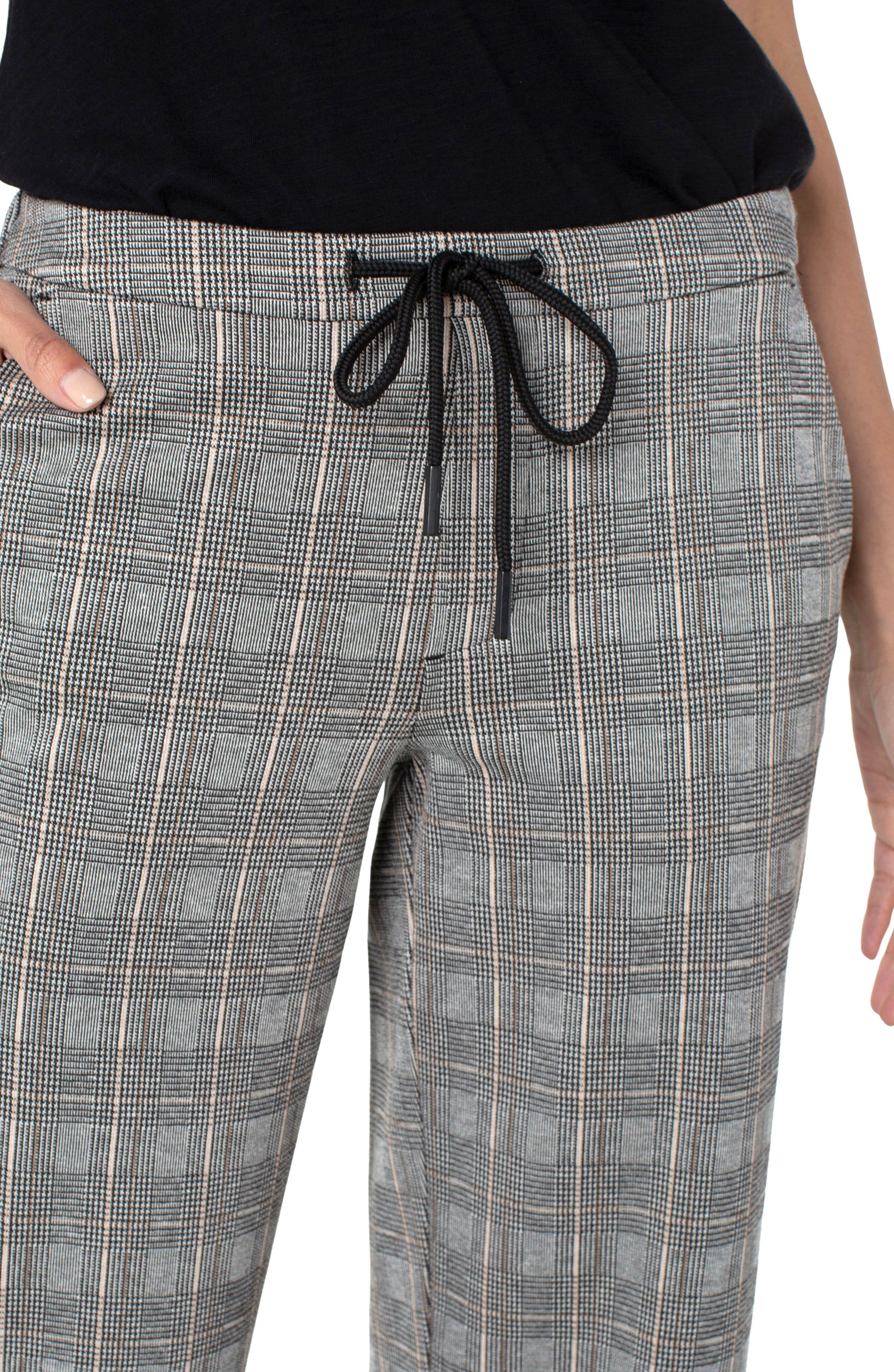 PULL ON WIDE LEG CROP TROUSER sold by Liverpool Jeans Company product image thumbnail 3