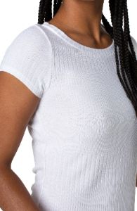 CAP SLEEVE BOAT NECK BABY TEE sold by Liverpool Jeans Company