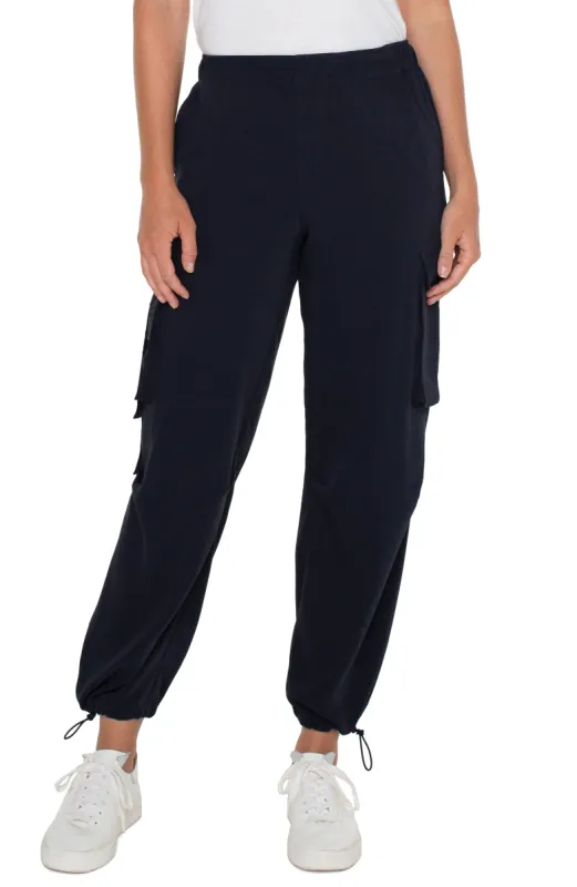 PULL-ON PARACHUTE CARGO PANTS sold by Liverpool Jeans Company