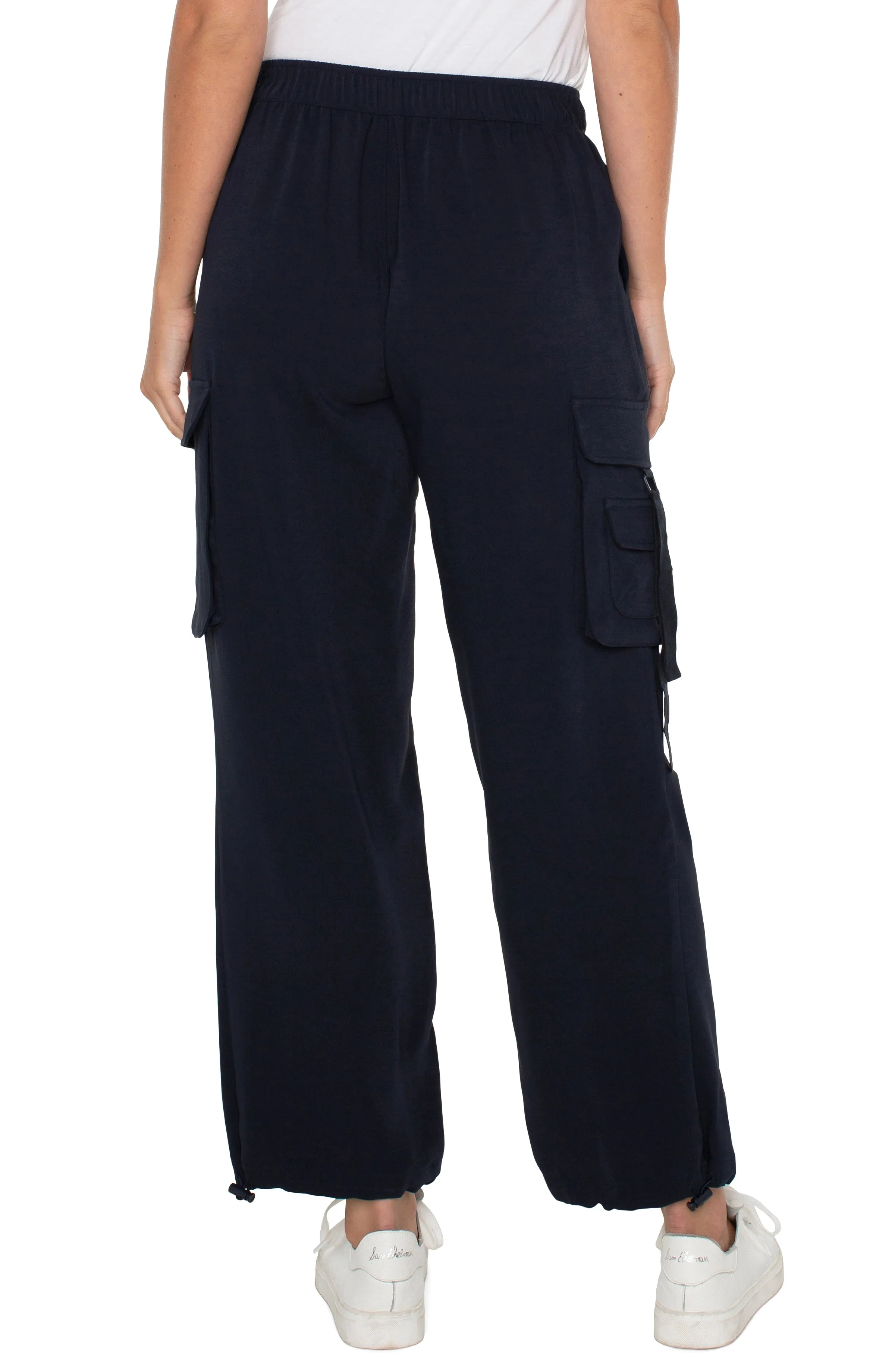 PULL-ON PARACHUTE CARGO PANTS sold by Liverpool Jeans Company product image thumbnail 2