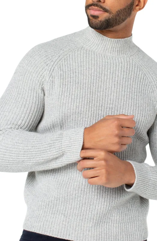 SHAKER STITCH MOCK NECK SWEATER sold by Liverpool Jeans Company