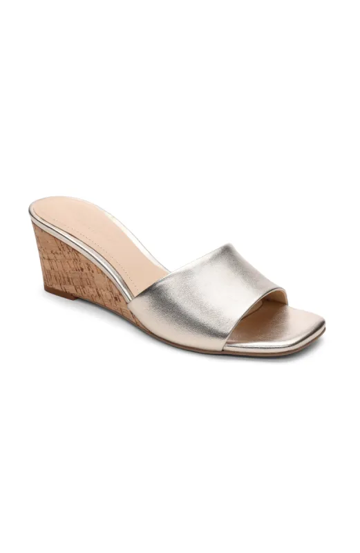 FLOWERS WEDGE MULE sold by Liverpool Jeans Company