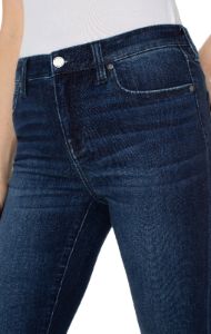HANNAH CROP FLARE WITH FRAY HEM sold by Liverpool Jeans Company