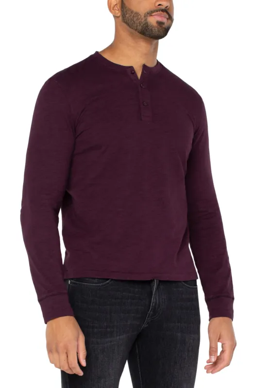 SLUB HENLEY sold by Liverpool Jeans Company