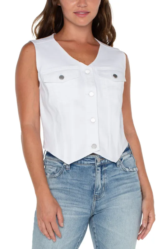 TRUCKER VEST sold by Liverpool Jeans Company