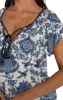 WOVEN TOP WITH FRONT TIE sold by Liverpool Jeans Company