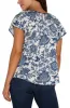 WOVEN TOP WITH FRONT TIE sold by Liverpool Jeans Company