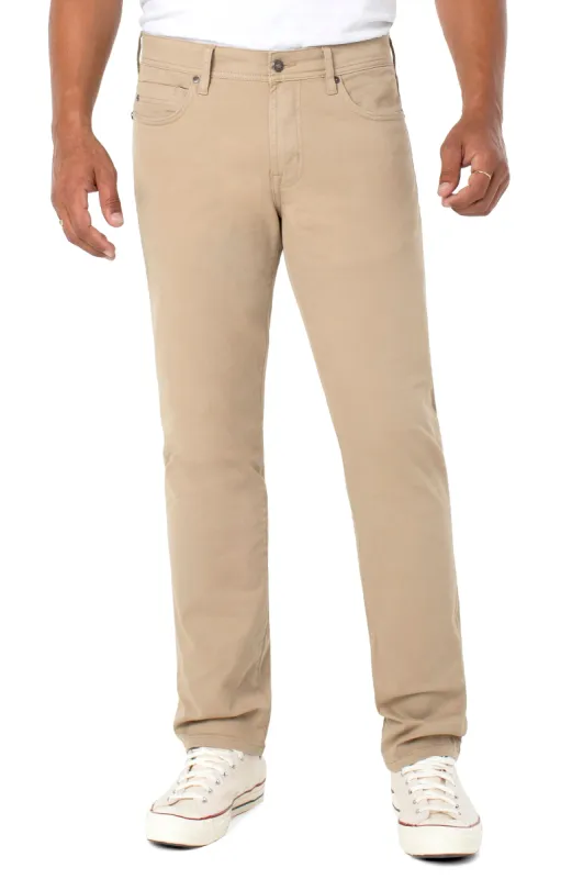 KINGSTON MODERN STRAIGHT PEACHED COLORED TWILL sold by Liverpool Jeans Company