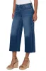 WIDE LEG JEAN WITH HIGH SLIT sold by Liverpool Jeans Company