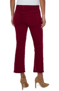 HANNAH CROP FLARE WITH FRAY HEM sold by Liverpool Jeans Company