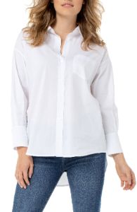 PETITE OVERSIZED CLASSIC BUTTON DOWN sold by Liverpool Jeans Company