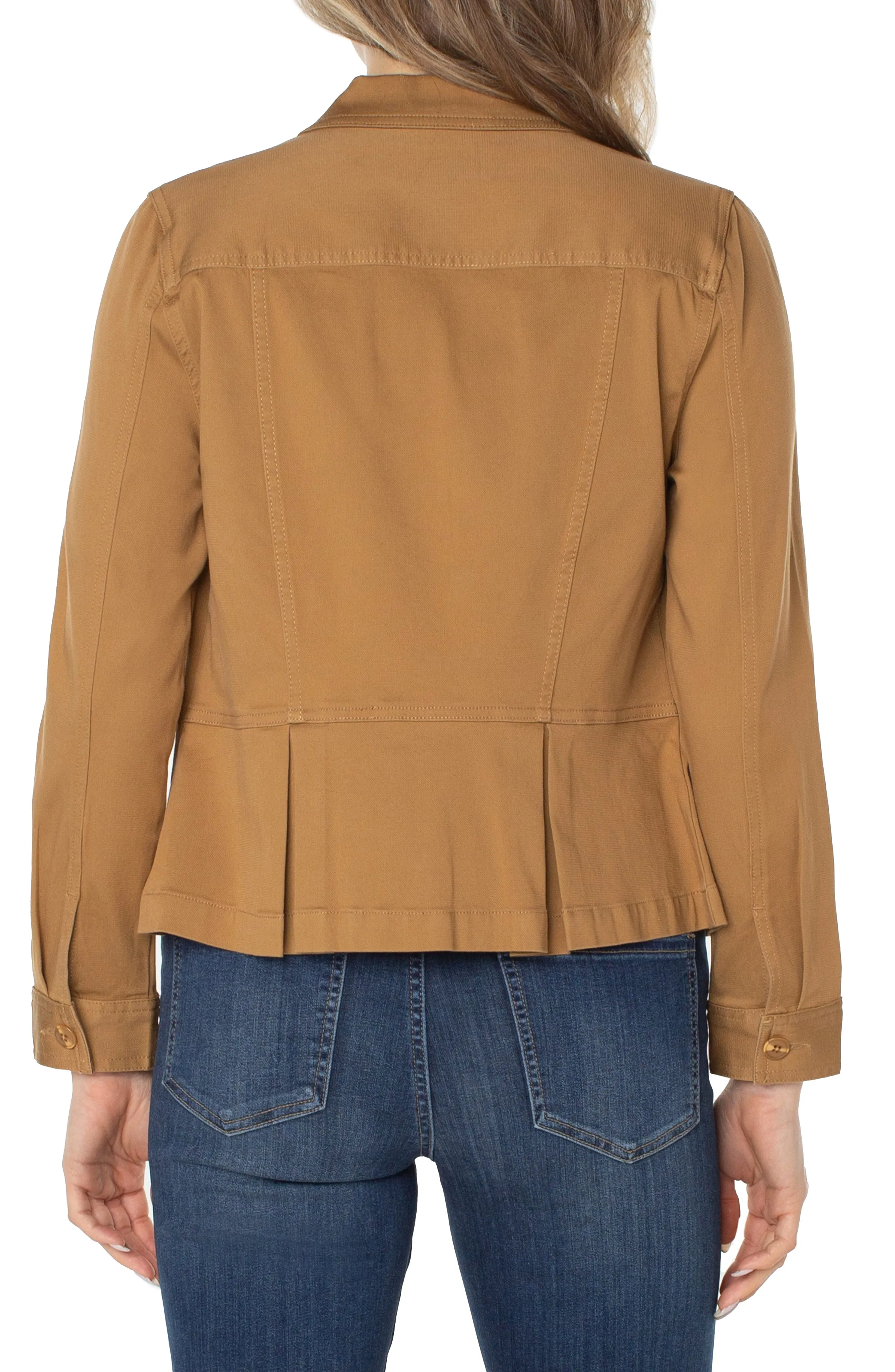 PEPLUM JACKET sold by Liverpool Jeans Company product image thumbnail 2