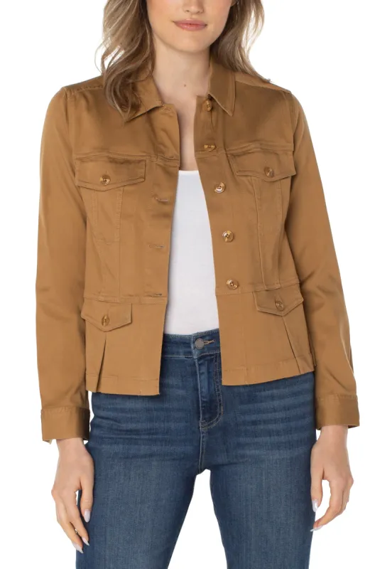 PEPLUM JACKET sold by Liverpool Jeans Company