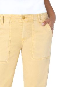 UTILITY CROP CARGO WITH CINCHED LEG sold by Liverpool Jeans Company