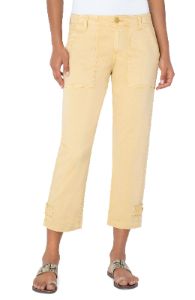 UTILITY CROP CARGO WITH CINCHED LEG sold by Liverpool Jeans Company