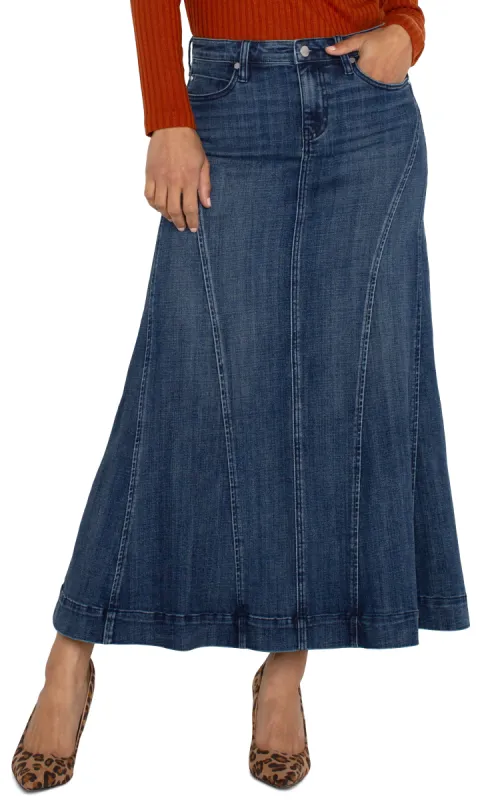 MERMAID MAXI SKIRT sold by Liverpool Jeans Company