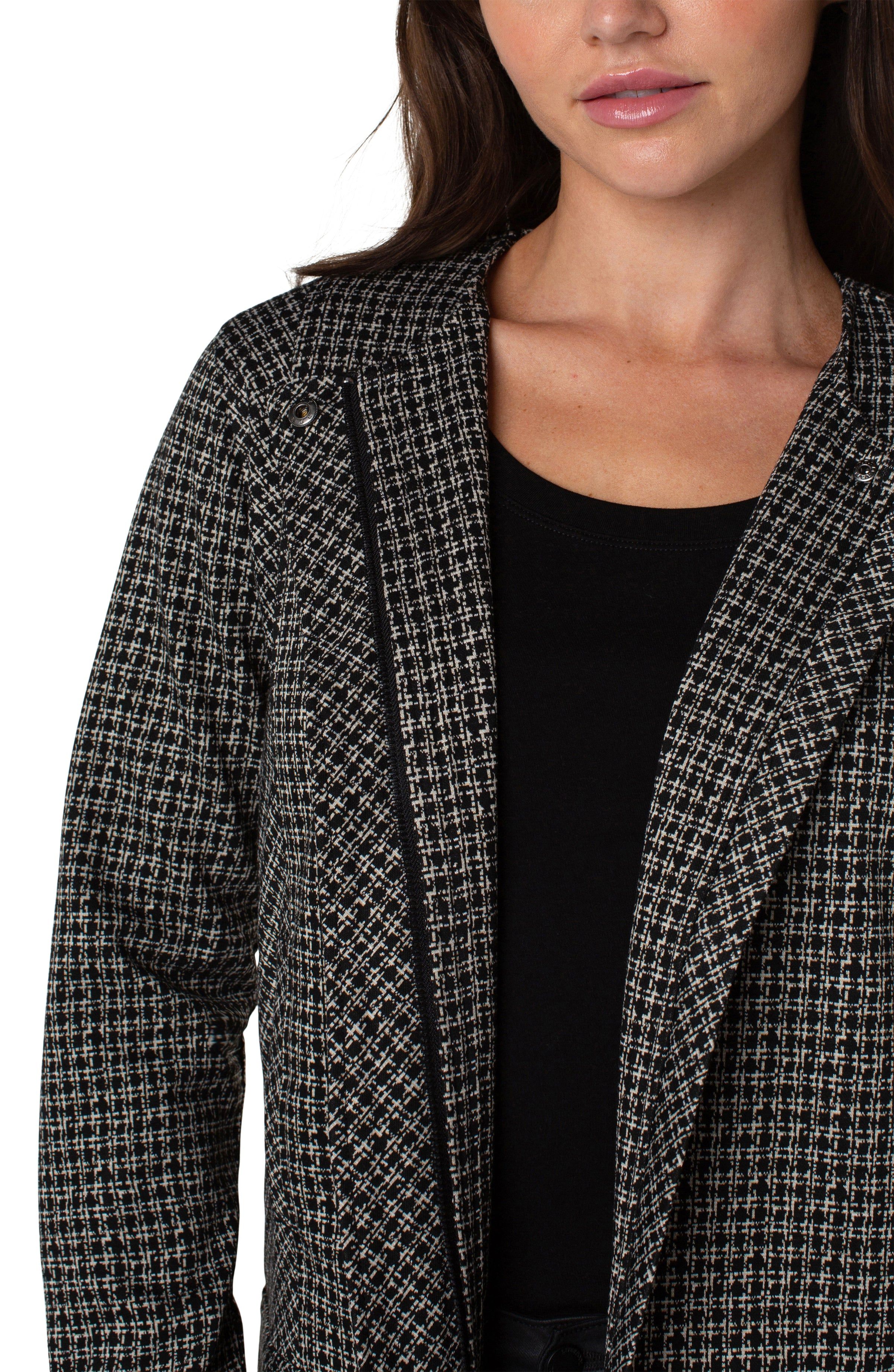 COLLARLESS ZIP UP JACKET sold by Liverpool Jeans Company product image thumbnail 4