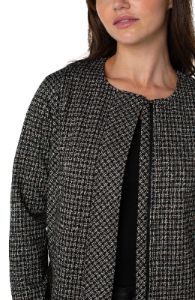 COLLARLESS ZIP UP JACKET sold by Liverpool Jeans Company