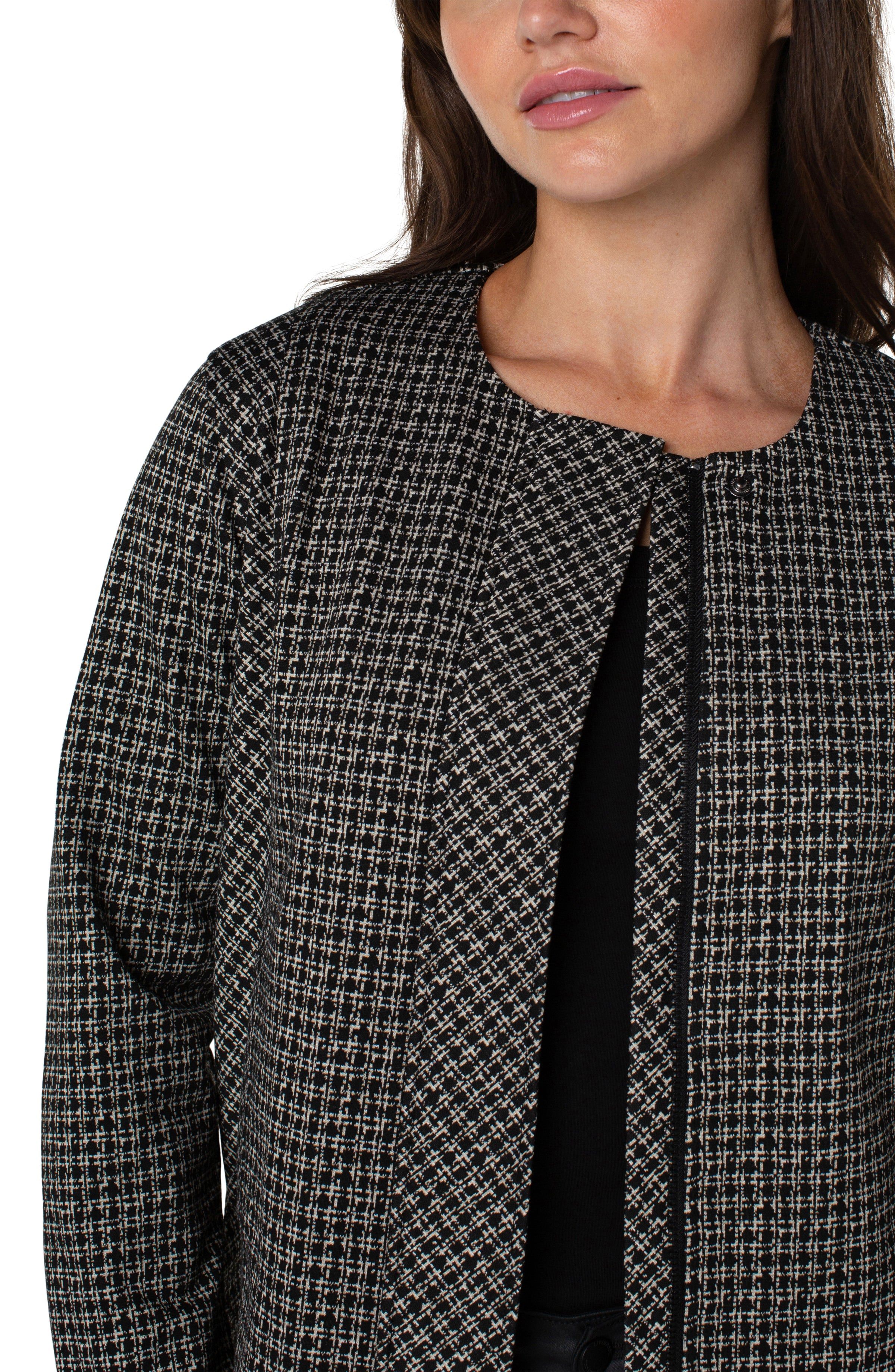 COLLARLESS ZIP UP JACKET sold by Liverpool Jeans Company product image thumbnail 5