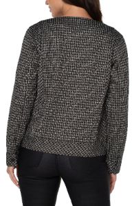 COLLARLESS ZIP UP JACKET sold by Liverpool Jeans Company