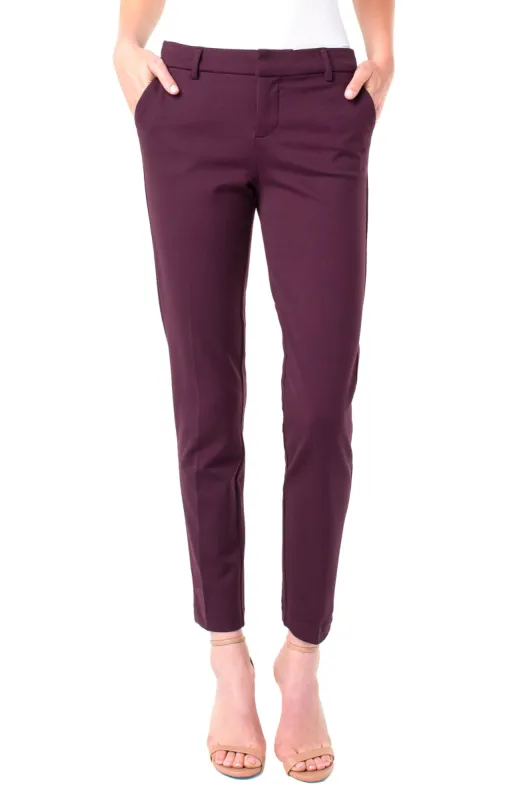 KELSEY KNIT TROUSER SUPER STRETCH PONTE made by Liverpool Jeans Company