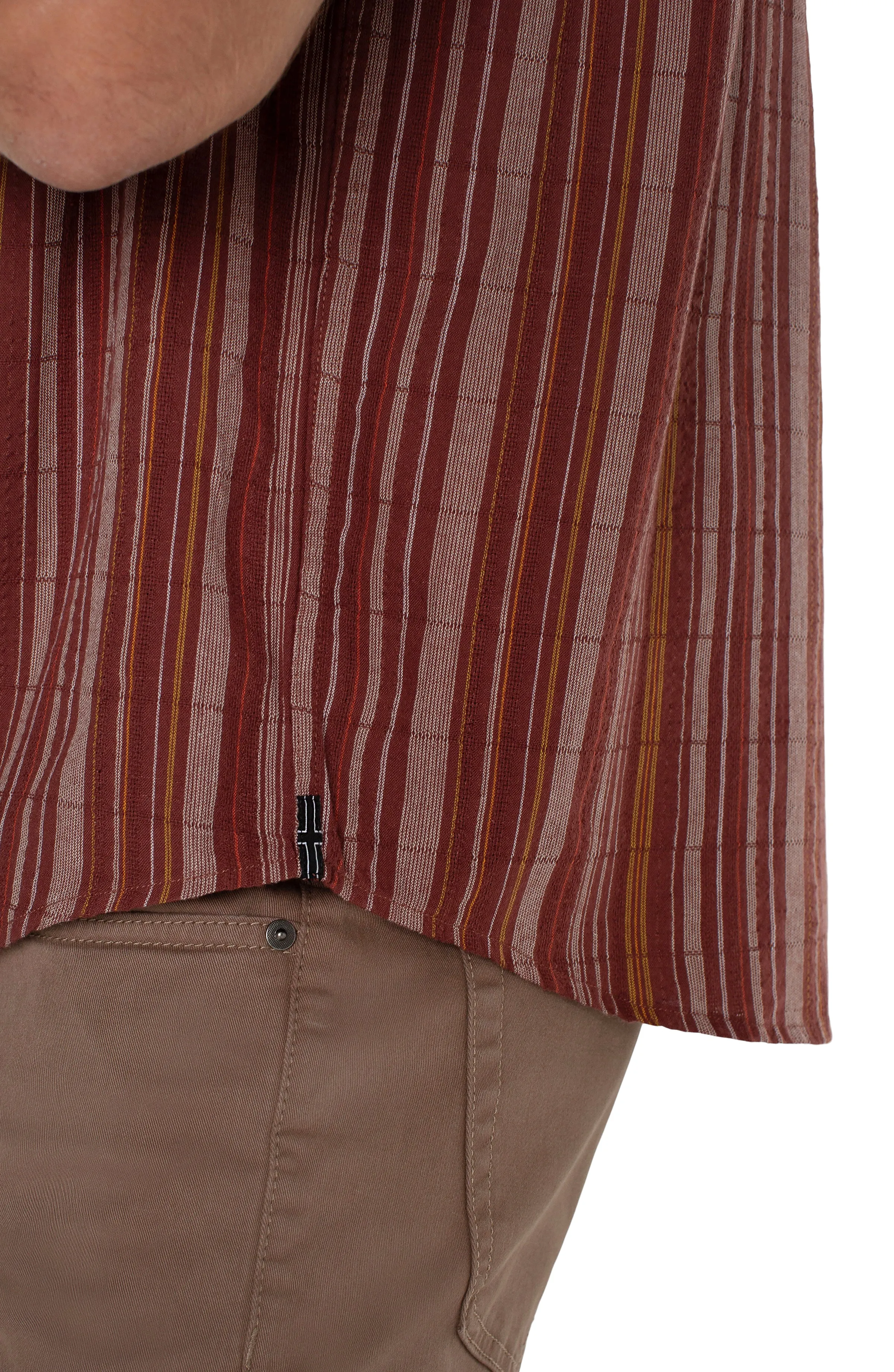 BUTTON UP SHORT SLEEVE SHIRT sold by Liverpool Jeans Company product image thumbnail 4