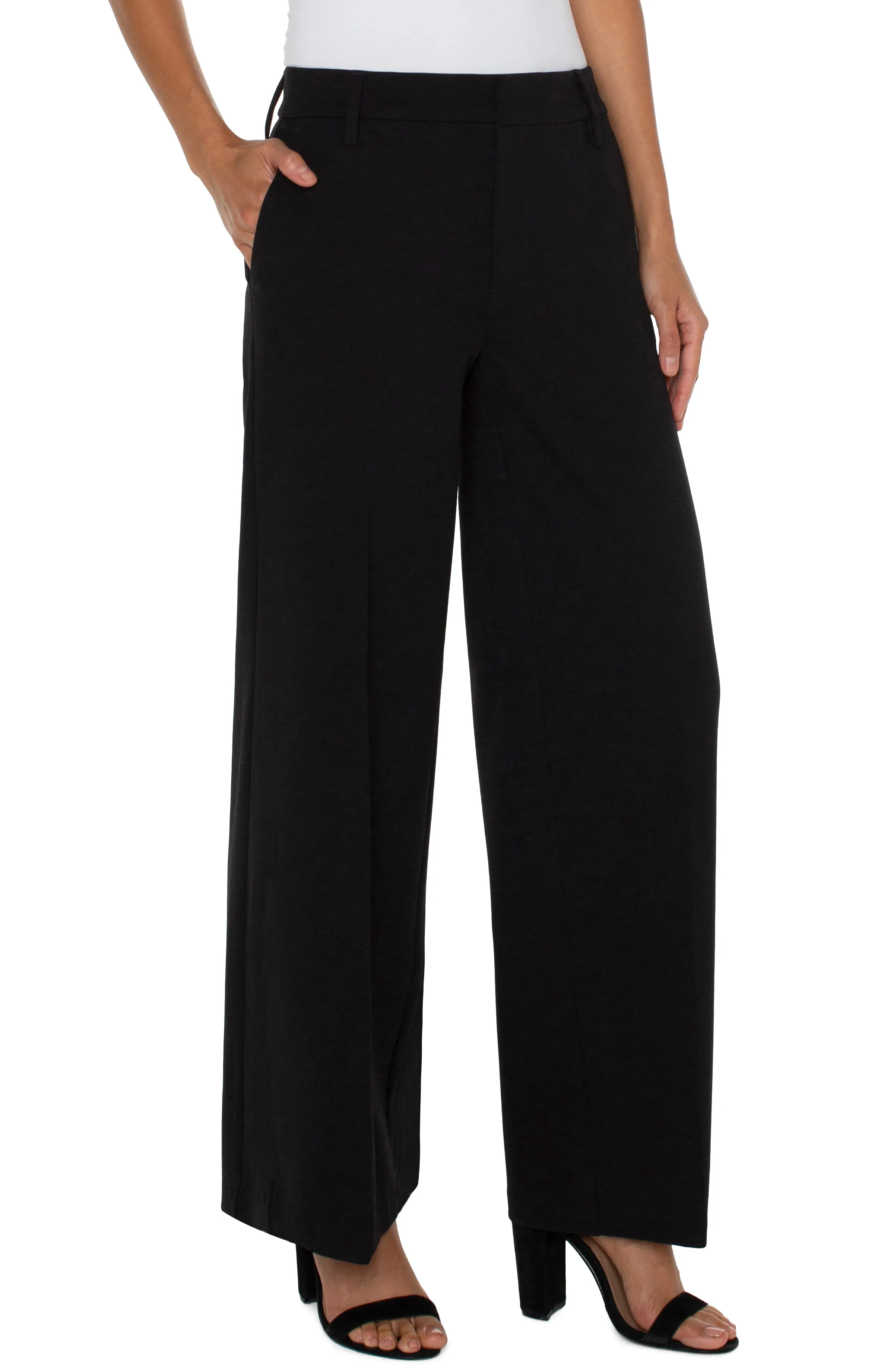 KELSEY WIDE LEG TROUSER sold by Liverpool Jeans Company product image thumbnail 3