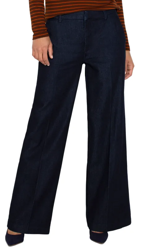 KELSEY WIDE LEG TROUSER sold by Liverpool Jeans Company